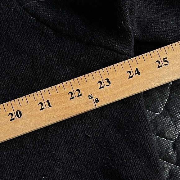 The Quacker Factory Sweater Womens Plus Size 1X Christmas Sequined Velour V-neck - Picture 9 of 11